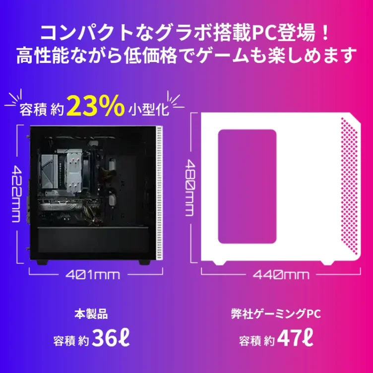 Lightning-G AF7Bはコンパクト
