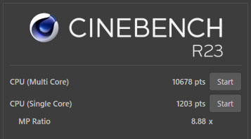 CINEBENCH R23