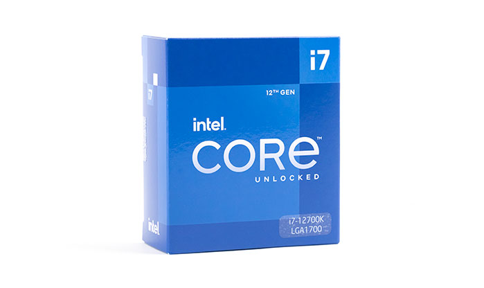 Core i7-12700Kをベンチマークで性能比較