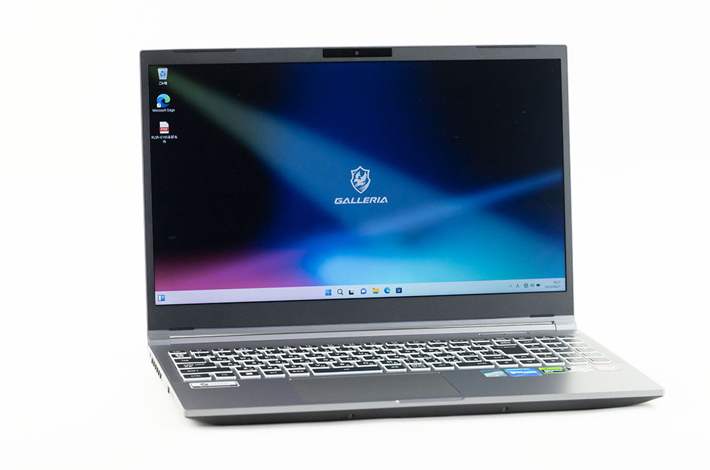 10万円以下のノートPC「GALLERIA RL5R-G165」の実機レビュー
