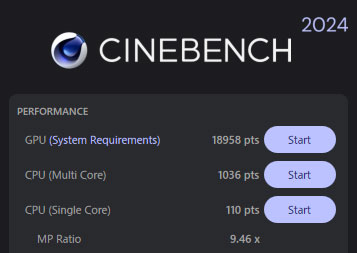 CINEBENCH 2024