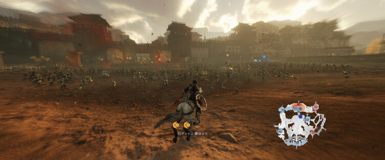 ウルトラワイド対応による圧倒的な戦場没入感