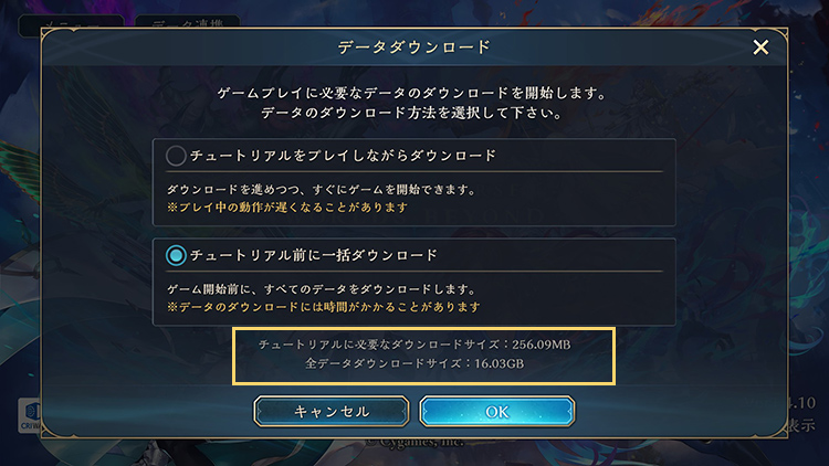 ストレージ容量の目安